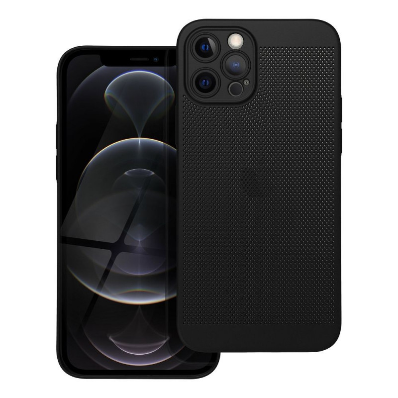 Kryt Breezy na Apple iPhone 12 Pro Černý