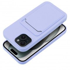 Kryt Card na Apple iPhone 15 Fialový (Violet)