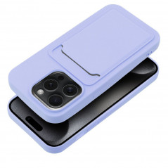 Kryt Card na Apple iPhone 15 Pro Fialový (Violet)