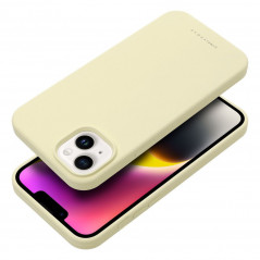 Kryt Roar Cloud-Skin na Apple iPhone 14 Světle žlutý