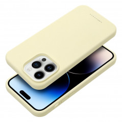Kryt Roar Cloud-Skin na Apple iPhone 14 Pro Max Světle žlutý