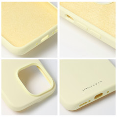 Kryt Roar Cloud-Skin na Apple iPhone 14 Plus Světle žlutý