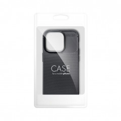 Kryt CARBON PREMIUM na Apple iPhone 15 Elegantní  Černý