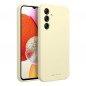Kryt Roar Cloud-Skin na Samsung Galaxy A14 LTE Světle žlutý