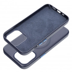 Kryt Roar Leather Mag na Apple iPhone 13 Pro Elegantní  MagSAFE  Tmavší modrý