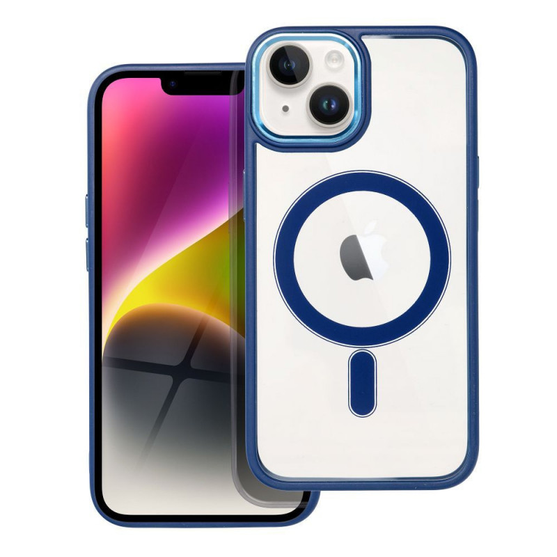 Kryt Color Edge Mag na Apple iPhone 14 MagSAFE  Námořnická modrá