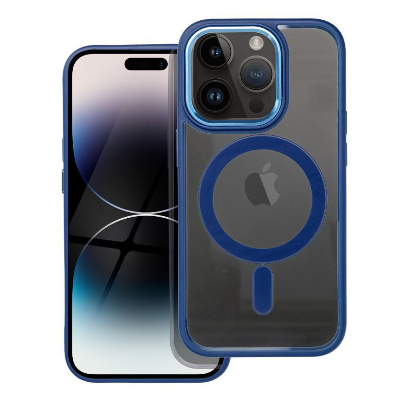 Kryt Color Edge Mag na Apple iPhone 14 Pro MagSAFE  Námořnická modrá