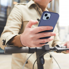 Kryt MATT na Apple iPhone 15 Modrý