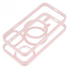 Kryt Color Edge Mag na Apple iPhone 12 Pro MagSAFE  Růžový