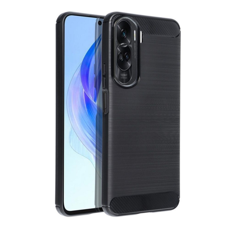 Kryt Carbon na Honor 90 Lite 5G Elegantní  Černý
