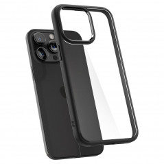 Kryt Spigen Ultra Hybrid na Apple iPhone 15 Pro Max Křišťálově čistý  Matná černá