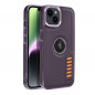 Kryt MILANO na Apple iPhone 14 Tmavě fialový (purple)
