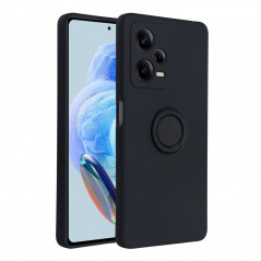Kryt Silicone ring na XIAOMI Redmi Note 12 Pro 5G Černý