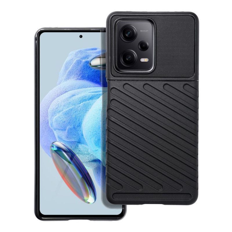Kryt THUNDER na XIAOMI Redmi Note 12 Pro Plus 5G Černý