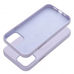 Kryt Roar Leather Mag na Apple iPhone 12 Pro Elegantní  MagSAFE  Fialový (Purple)