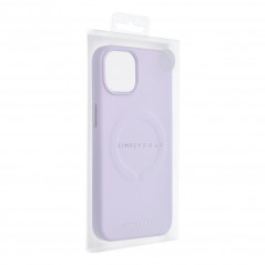 Kryt Roar Leather Mag na Apple iPhone 12 Pro Elegantní  MagSAFE  Fialový (Purple)
