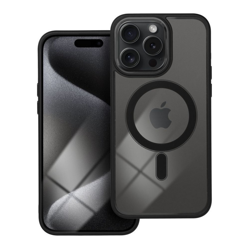 Kryt Color Edge Mag na Apple iPhone 15 Pro Max MagSAFE  Černý