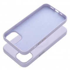 Kryt Roar Leather Mag na Apple iPhone 13 Elegantní  MagSAFE  Fialový (Purple)