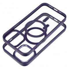 Kryt Color Edge Mag na Apple iPhone 13 Pro Max MagSAFE  Hluboká fialová
