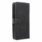 Univerzální pouzdro, Peněženkové pouzdro COMMON book na Samsung Galaxy S21 5G Elegantní, Měkká podšívka uvnitř  Černý