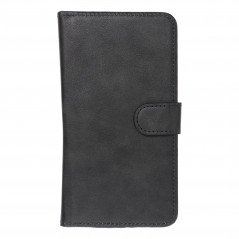 Univerzální pouzdro, Peněženkové pouzdro COMMON book na Samsung Galaxy S21 5G Elegantní, Měkká podšívka uvnitř  Černý 