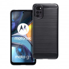 Kryt Carbon na Motorola Moto G22 Elegantní  Černý