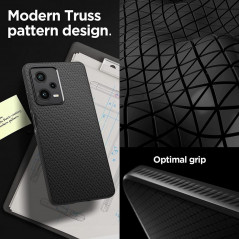 Kryt Spigen  Liquid Air na XIAOMI Redmi Note 12 Pro 5G Matná černá