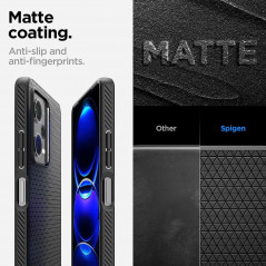 Kryt Spigen  Liquid Air na XIAOMI Redmi Note 12 Pro 5G Matná černá