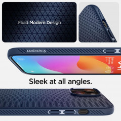 Kryt Spigen  Liquid Air na Apple iPhone 15 Námořnická modrá