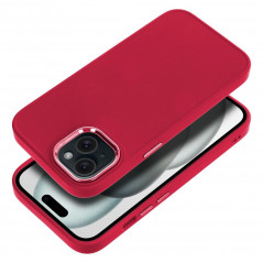 Kryt FRAME na Apple iPhone 15 Elegantní  Purpurový
