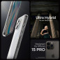Kryt Spigen Ultra Hybrid na Apple iPhone 15 Pro Křišťálově čistý  Průhledný