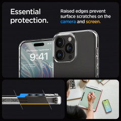 Kryt Spigen Ultra Hybrid na Apple iPhone 15 Pro Křišťálově čistý  Průhledný