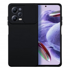 Kryt Slide na XIAOMI Redmi Note 12 Pro 5G Černý