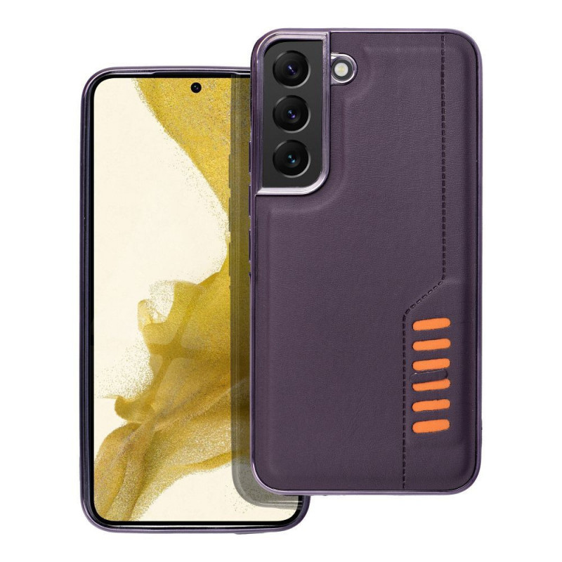 Kryt MILANO na Samsung Galaxy S22 Tmavě fialový (purple)