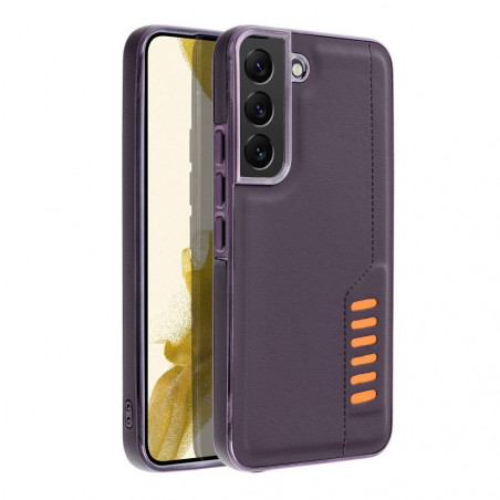 Kryt MILANO na Samsung Galaxy S22 Tmavě fialový (purple)