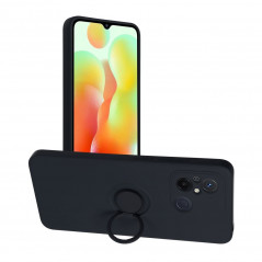 Kryt Silicone ring na XIAOMI Redmi 12C Černý