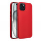 Kryt Leather Mag Cover na Apple iPhone 15 Plus Elegantní  MagSAFE  Červený
