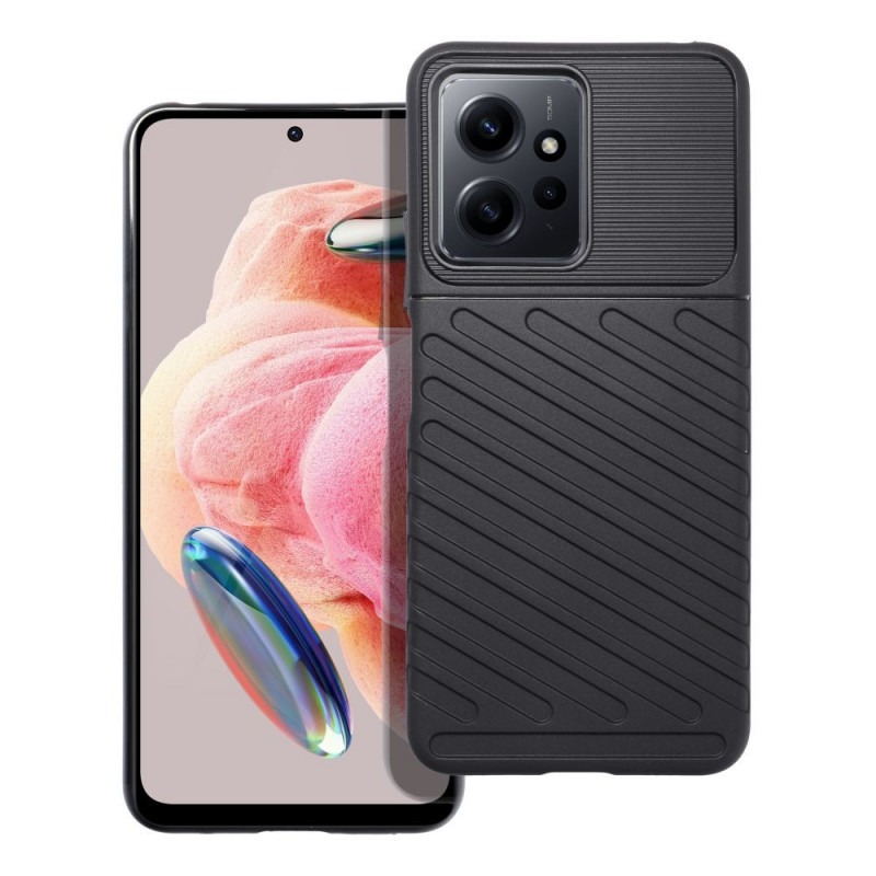 Kryt THUNDER na XIAOMI Redmi Note 12 4G Černý