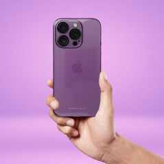 Kryt Roar Pure Simple Fit  na Apple iPhone 15 Pro Fialový (Purple)