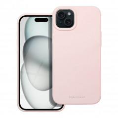 Kryt Roar Cloud-Skin na Apple iPhone 15 Plus Světle růžový
