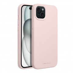 Kryt Roar Cloud-Skin na Apple iPhone 15 Plus Světle růžový