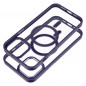 Kryt Color Edge Mag na Apple iPhone 12 Pro Max MagSAFE  Hluboká fialová