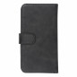 Univerzální pouzdro, Peněženkové pouzdro COMMON book na Apple iPhone 12 Elegantní, Měkká podšívka uvnitř  Černý