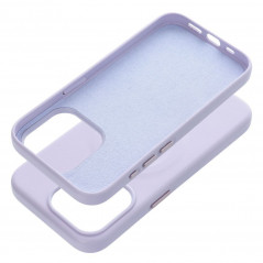 Kryt Roar Leather Mag na Apple iPhone 15 Pro Elegantní  MagSAFE  Fialový (Purple)