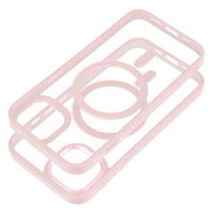 Kryt Color Edge Mag na Apple iPhone 13 MagSAFE  Růžový
