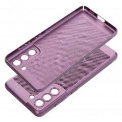 Kryt Breezy na Samsung Galaxy S21 FE 5G Fialový (Purple)