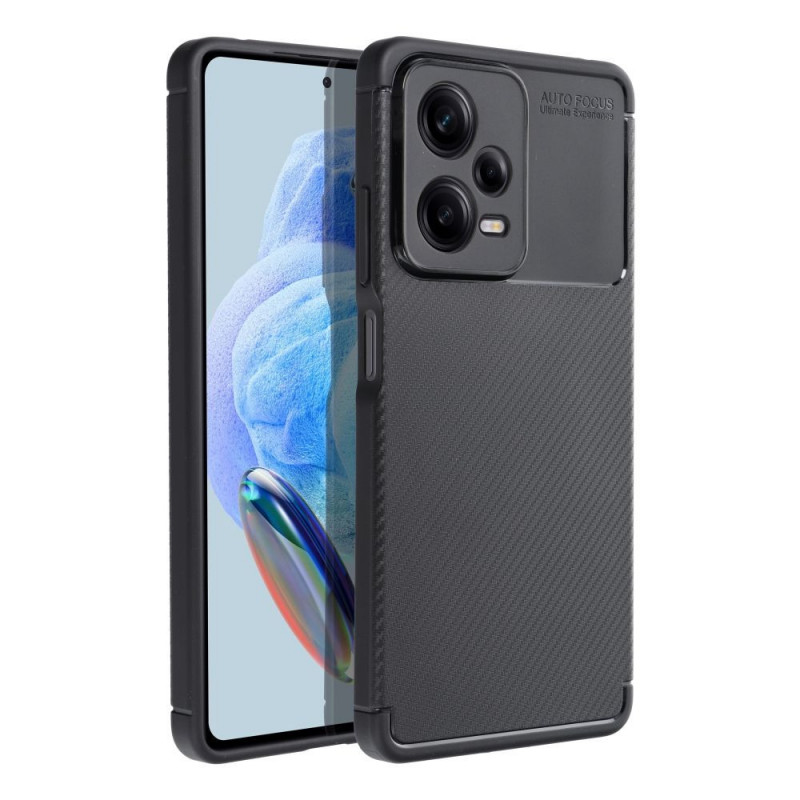 Kryt CARBON PREMIUM na XIAOMI Redmi Note 12 Pro 5G Elegantní  Černý