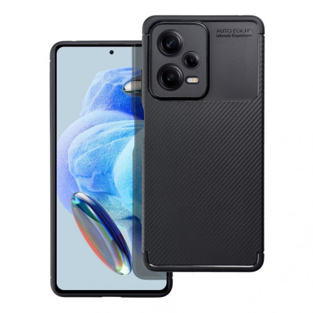Kryt CARBON PREMIUM na XIAOMI Redmi Note 12 Pro 5G Elegantní  Černý
