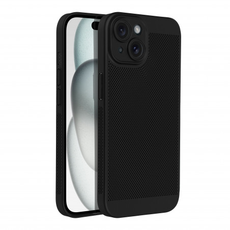 Kryt Breezy na Apple iPhone 15 Černý
