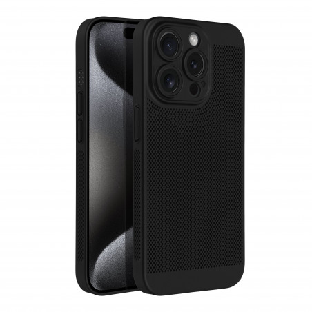 Kryt Breezy na Apple iPhone 15 Pro Černý